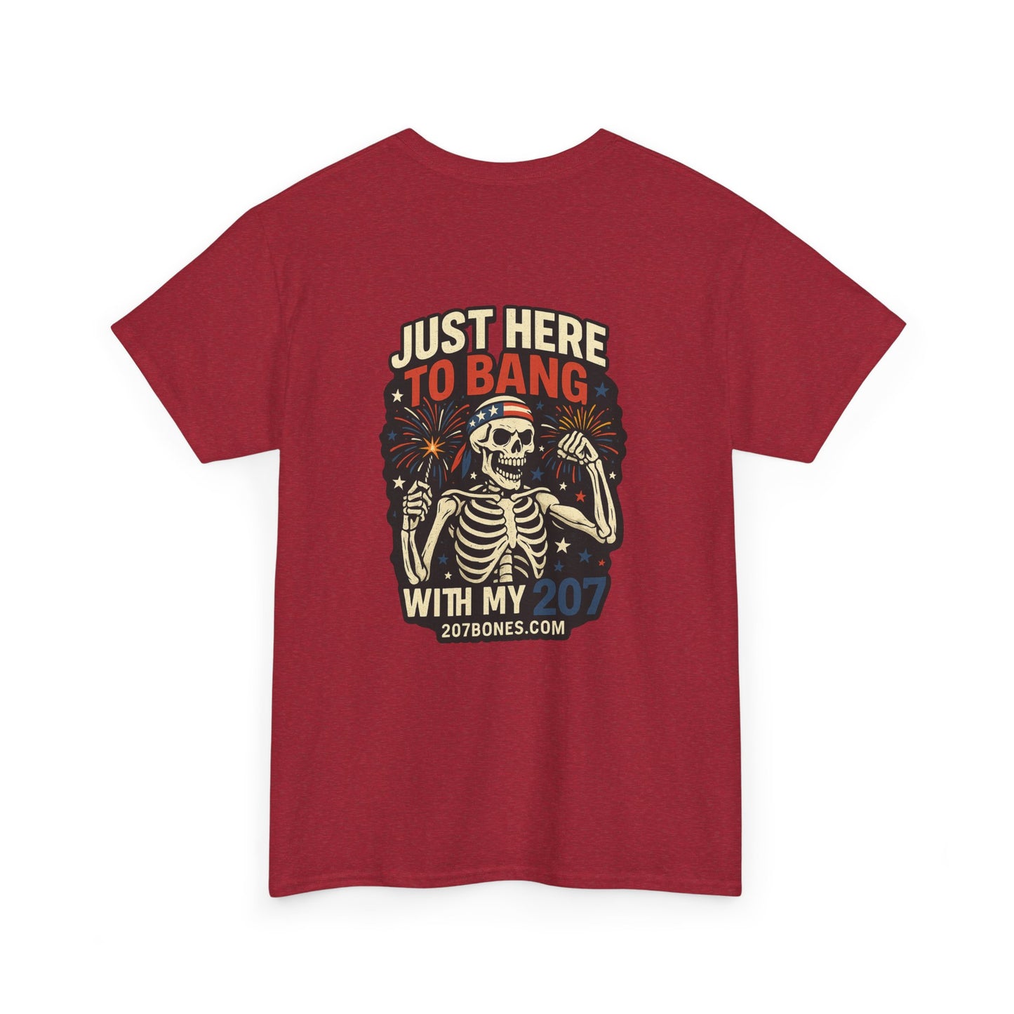 Fun Unisex Cotton Tee - Skeleton Graphic, Casual Wear, Halloween Party Shirt, Gift for Friends, Summer Essentials