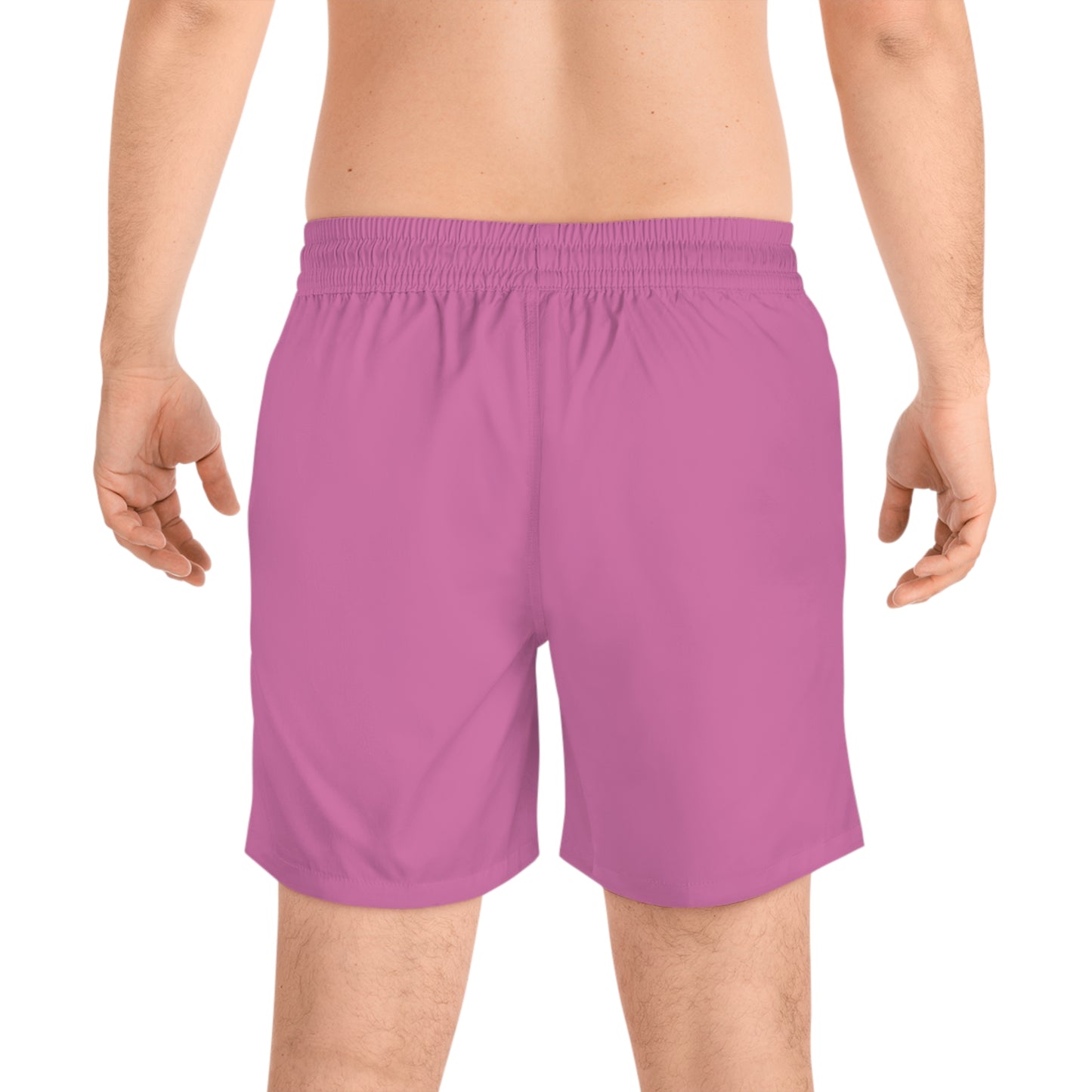 Men's Swim Shorts with Positive Vibes - Pool Party Ready, Beachwear, Vacation Essentials, Summer Fun, Gift for Him