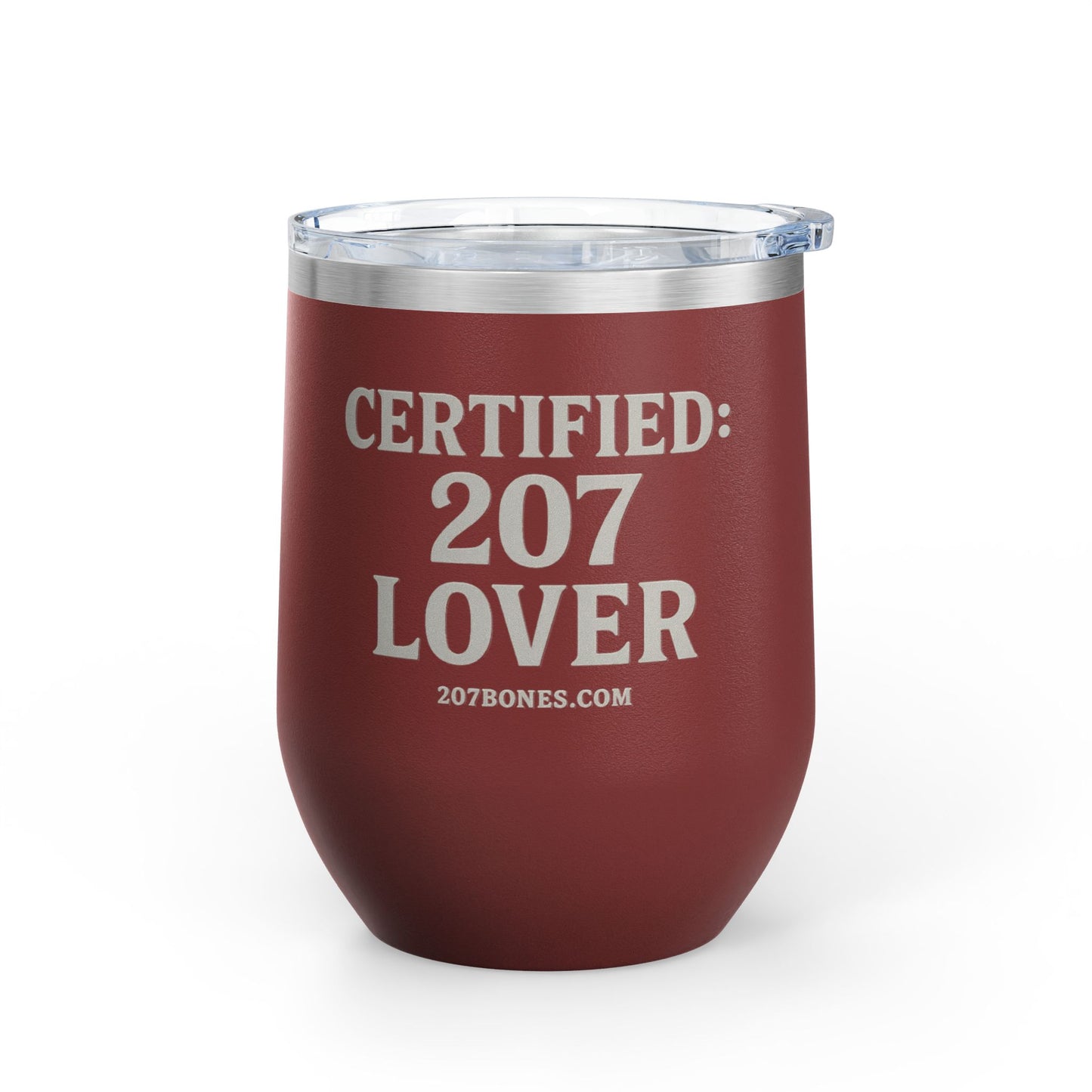 Certified 207 Lover Wine Tumbler | 12oz Insulated Mug for Wine Lovers | Perfect Gift for Any Occasion, Outdoor Events, Weddings, [...]