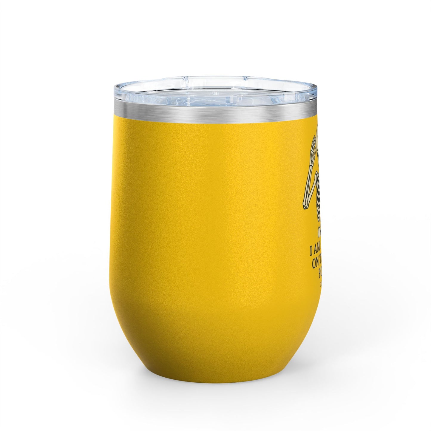 Charming Skeleton Wine Tumbler, Fun Gifts for Halloween, Unique Party Favor, Sip-Friendly, Durable Drinkware, Perfect for Wine Lovers