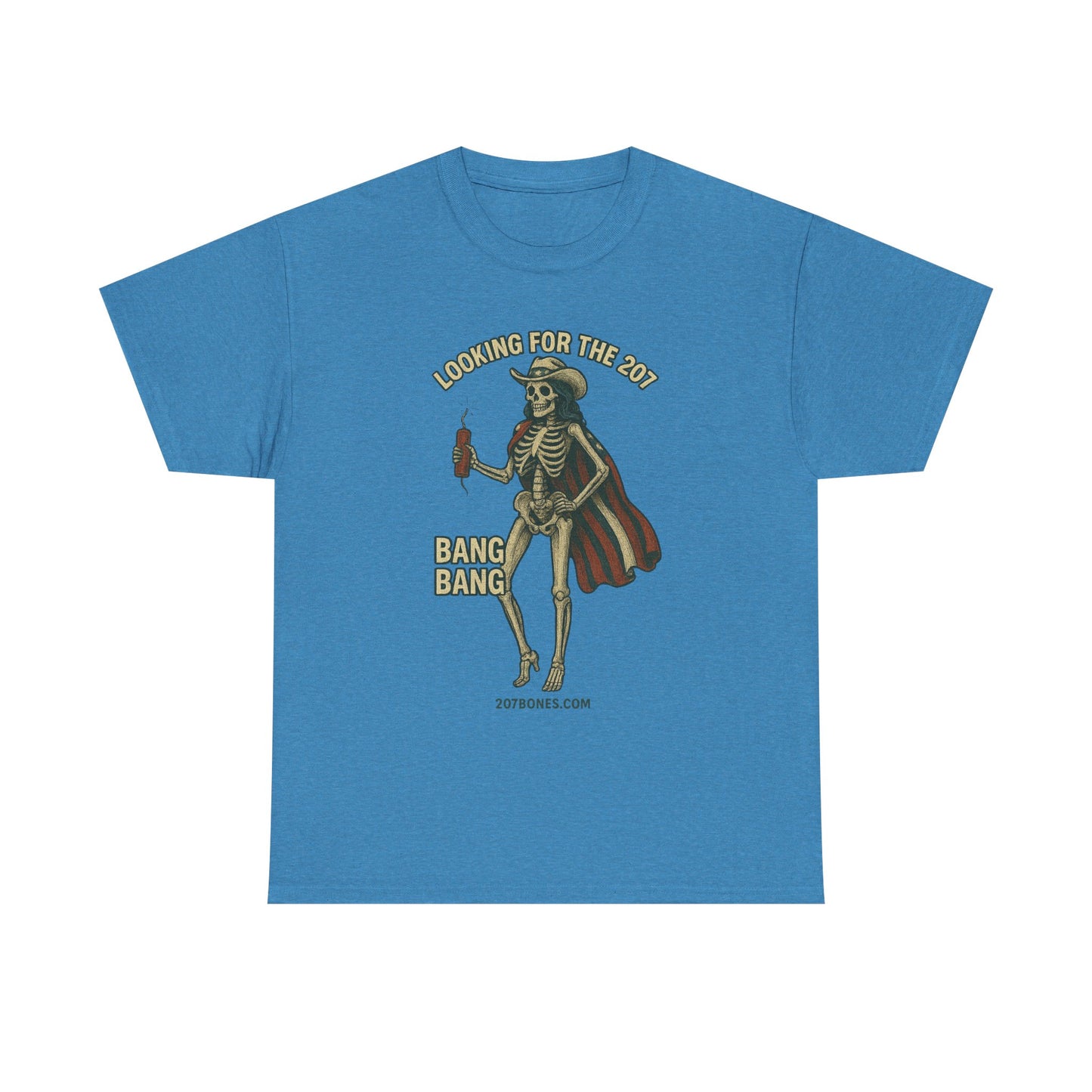 Spooky Skeleton Tee, Halloween Shirt, Unisex Graphic Tee, Casual Wear, Quirky Apparel, Fun Gift for Any Occasion