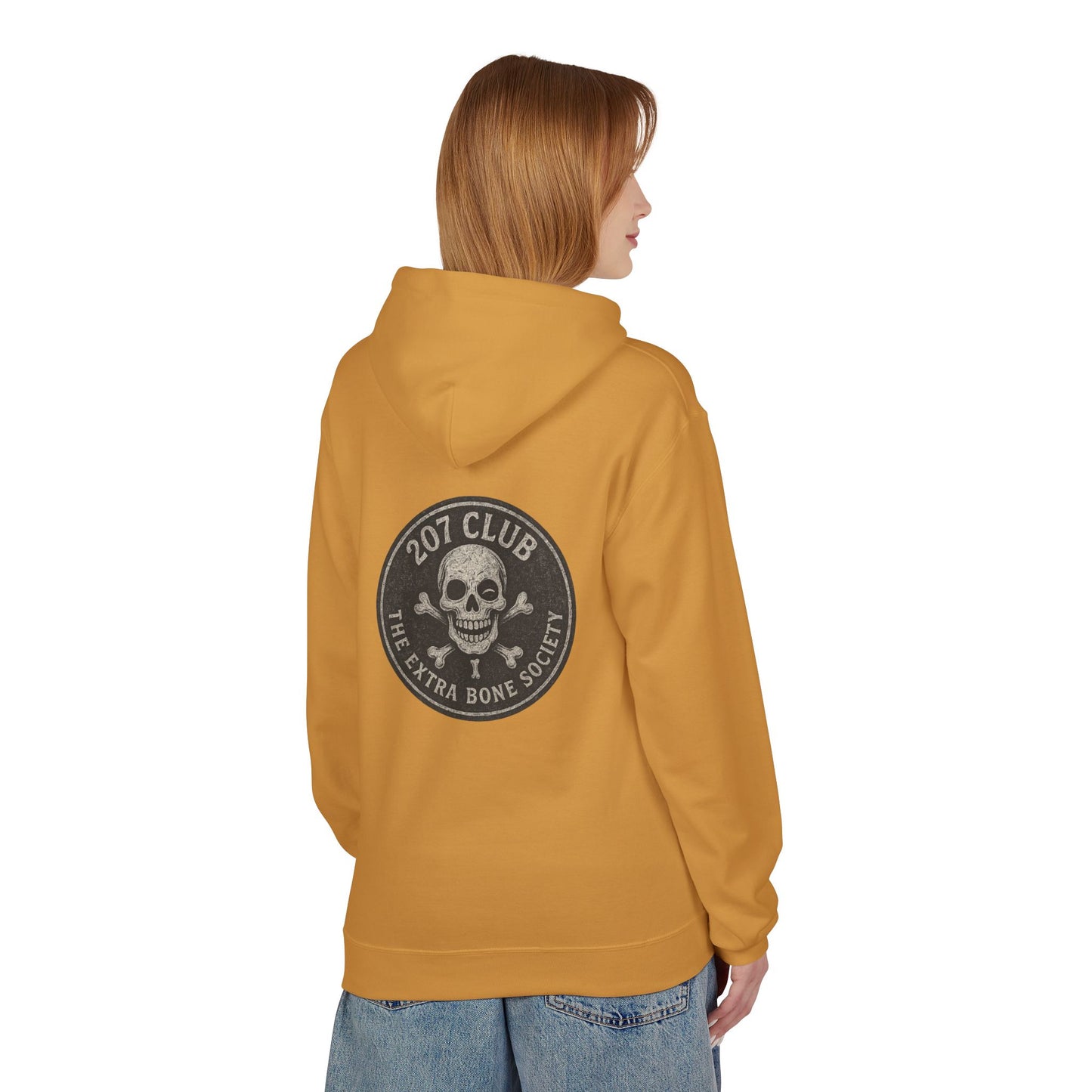 Chic Skull & Lip Print Hoodie, Graphic Sweatshirt for Fashion Lovers, Perfect for Cozy Days, Gifts for Friends, Halloween Outfit