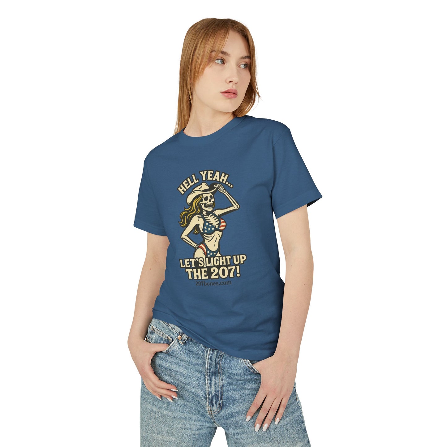 Skeleton Graphic Tee, Fun Casual Shirt, Unique Gift for Friends, Halloween Shirt, Everyday Wear