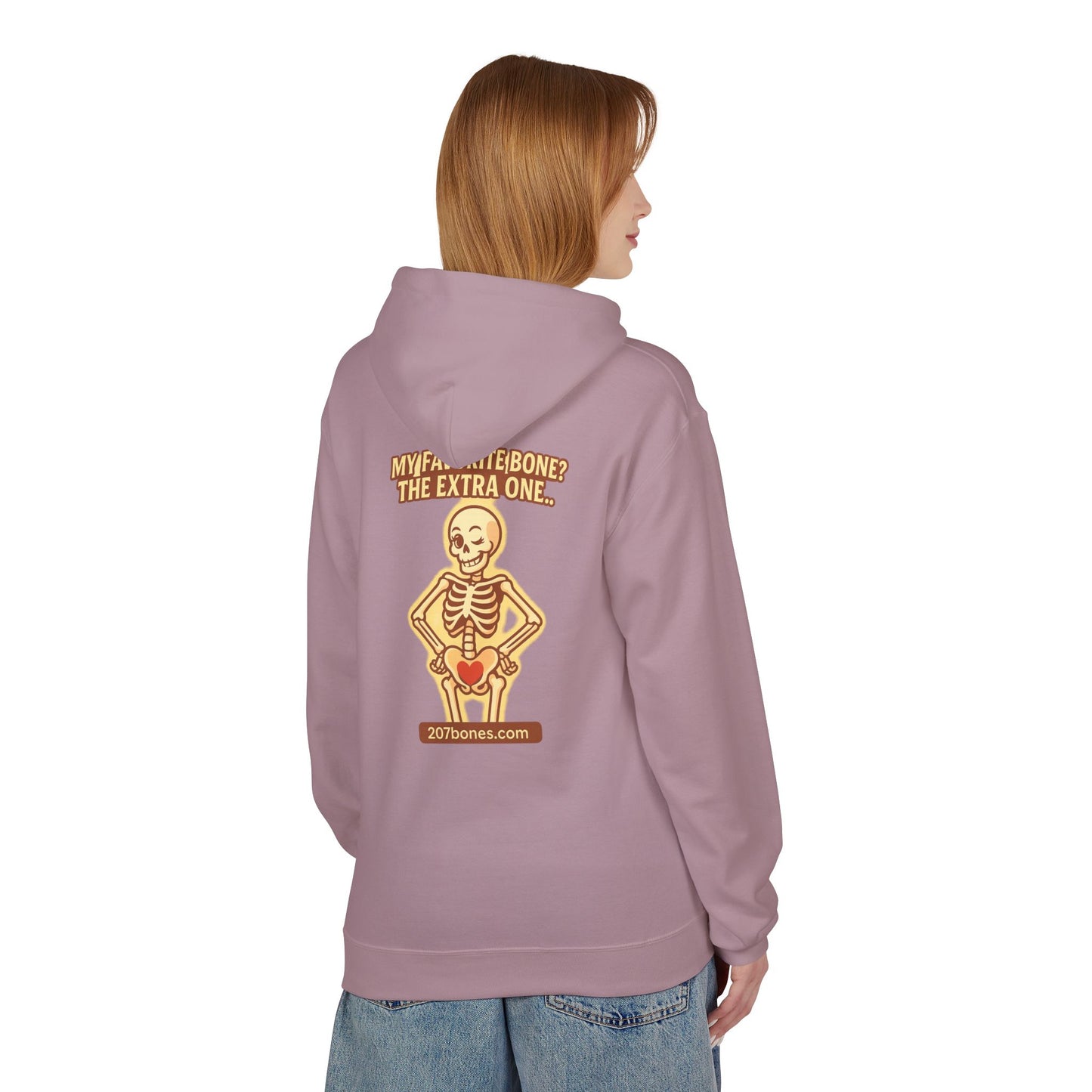 Funny Skeleton Hoodie, Unisex Hoodie, Halloween Apparel, Gift for Bone Lovers, Cute and Comfy Sweatshirt