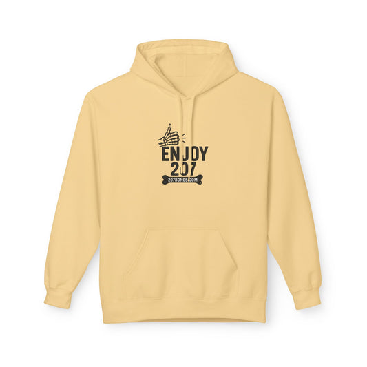Enjoy 2017 Unisex Fleece Hoodie, Comfortable Gift, Casual Wear, Party Outfit, Cozy Layering Piece, Birthday Gift