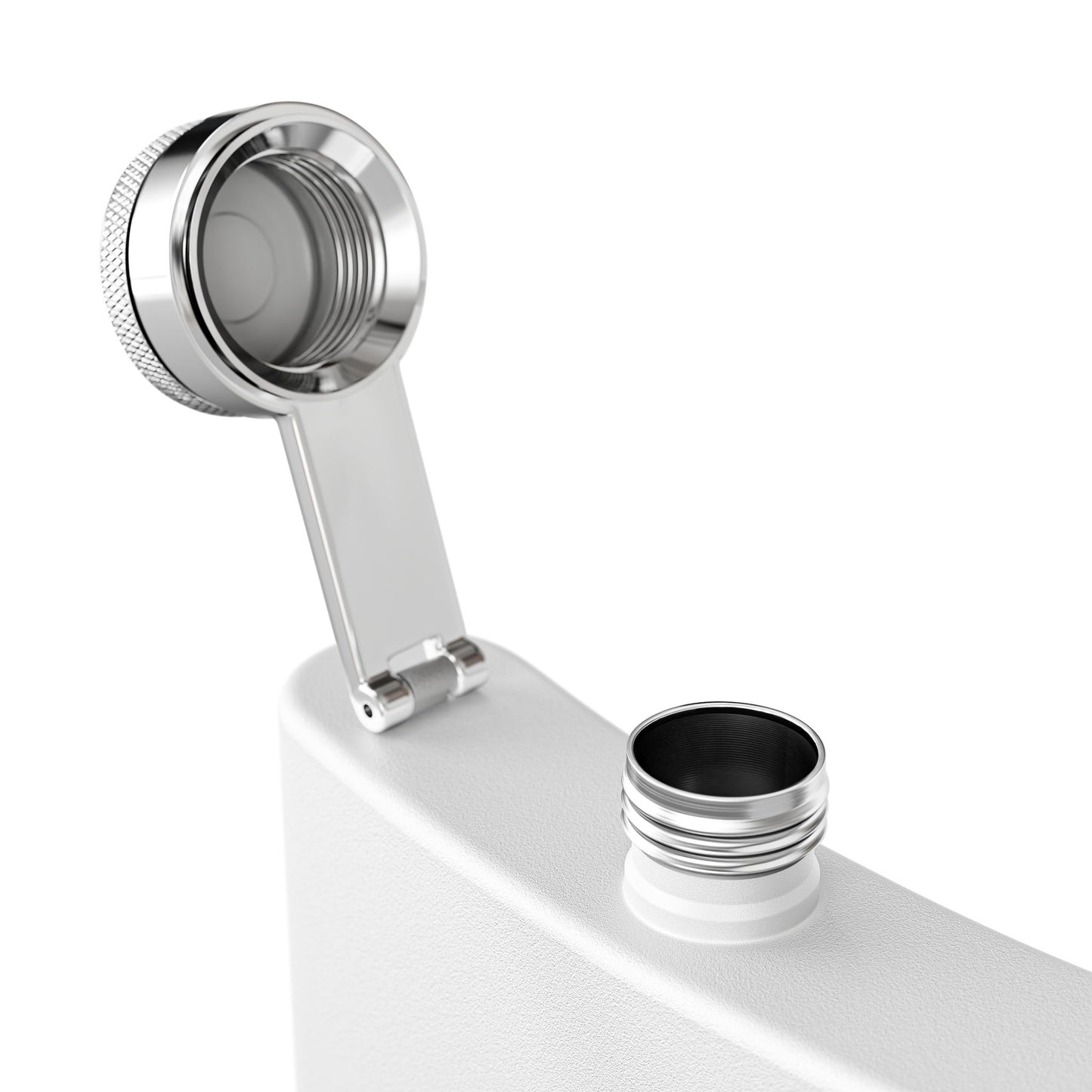 Funny Skeleton Flask for Parties, Unique Gift for Halloween and Occasions, Stylish 6oz Stainless Steel Hip Flask