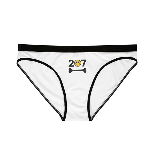 Fun Women's Underwear - AOP Stylish Bone & Smile Design, Comfy Briefs for Everyday Wear, Perfect Gift for Birthdays & Celebrations