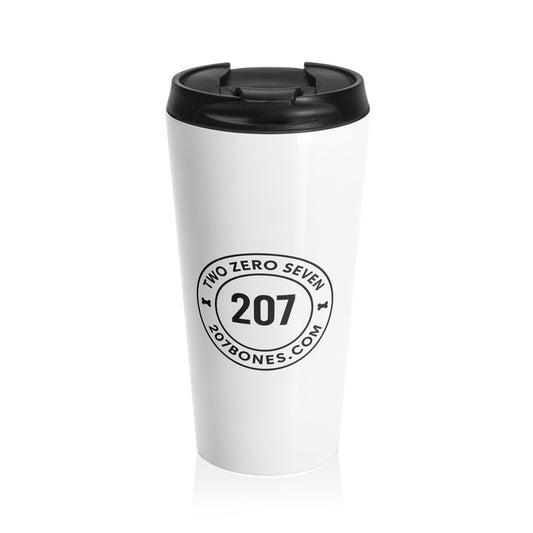 207 Bones White Stainless Steel Travel Mug #2
