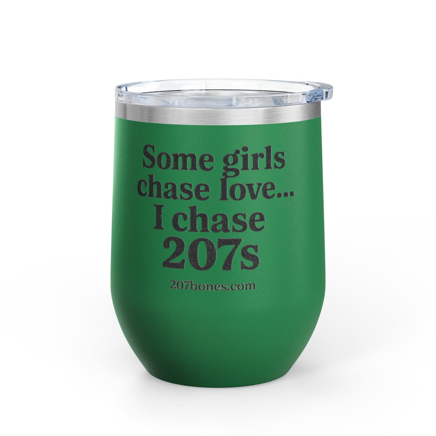 Wine Tumbler with Quote, Gifts for Car Lovers, Funny Wine Cup, Personalized Drinkware, Girls Who Chase 207s