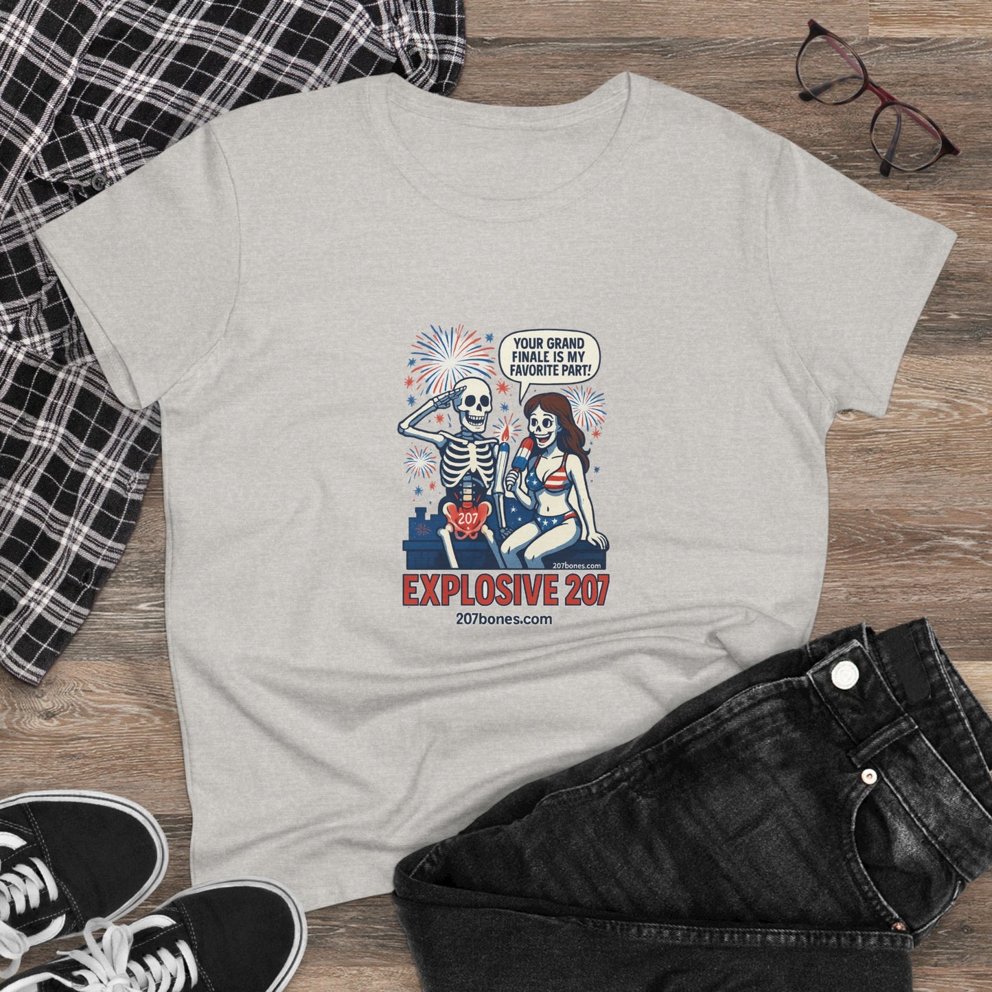 Festive Graphic Tee for Women, Fun Casual Top, Independence Day Shirt, Summer Celebration T-Shirt, Gift for Friends