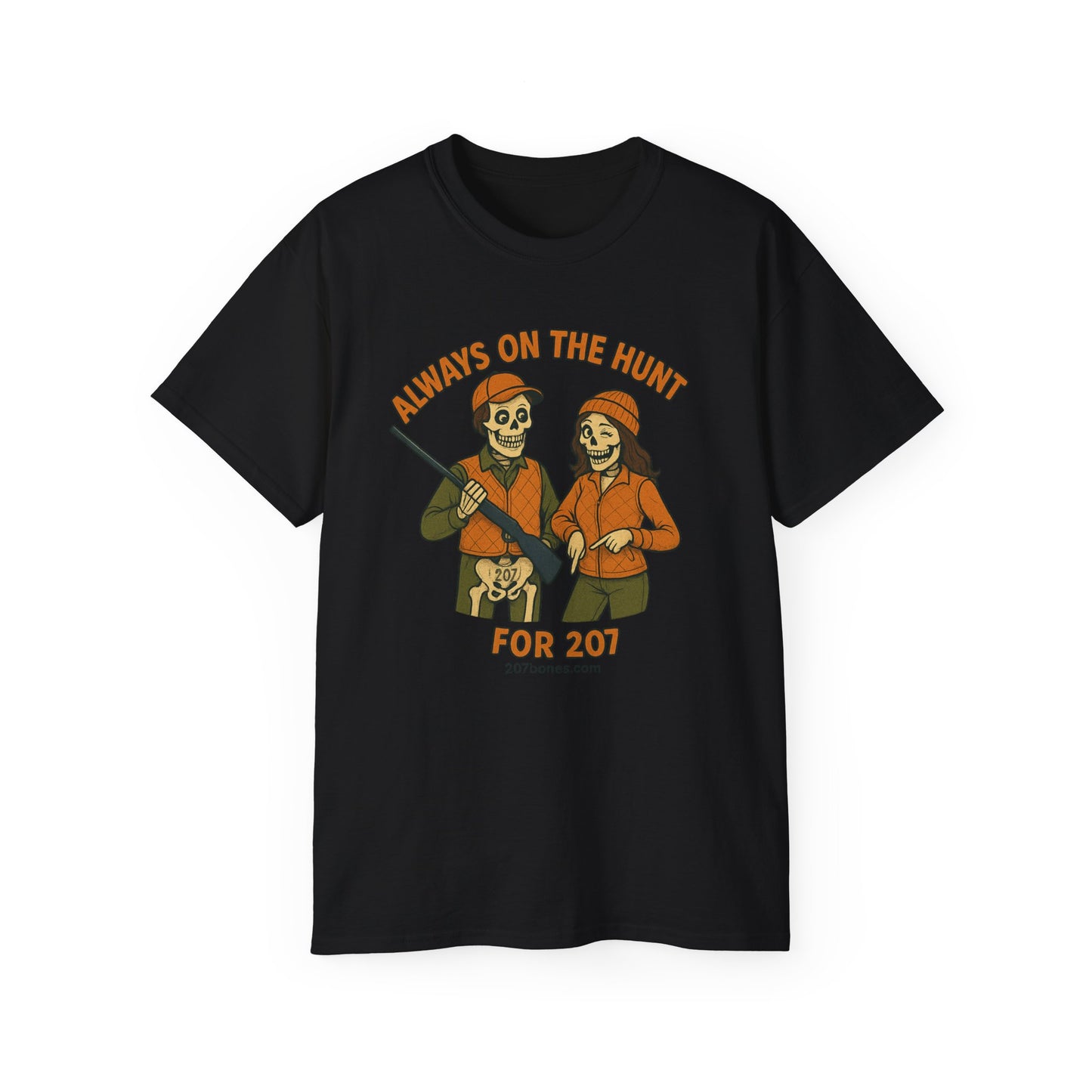 Always on the Hunt Graphic Tee, Fun Tee for Adventurers, Hunting Apparel, Gift for Outdoor Enthusiasts, Unisex Casual Shirt
