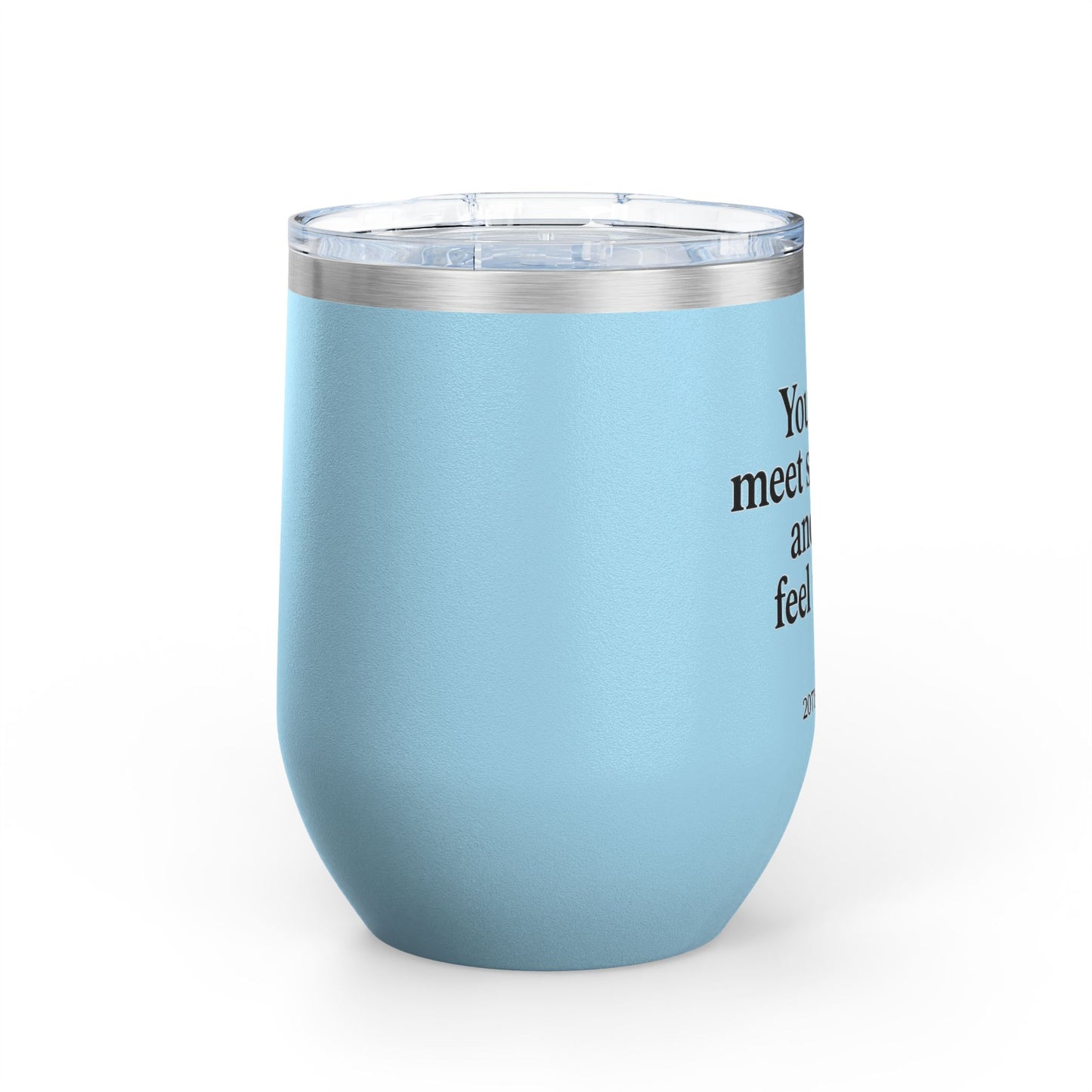 Wine Tumbler with Quote, Perfect for Wine Lovers, Unique Gift for Friends, 12oz Insulated Tumbler for Parties, Outdoor Events, and [...]