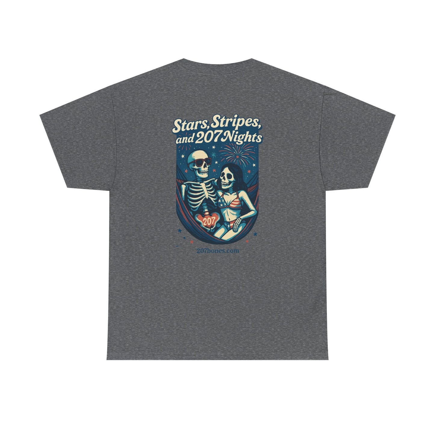 Fun Skeleton Graphic Tee, Halloween Shirt, Unisex Casual Cotton T-Shirt, Skull Print, Gift for Friends, Festival Apparel