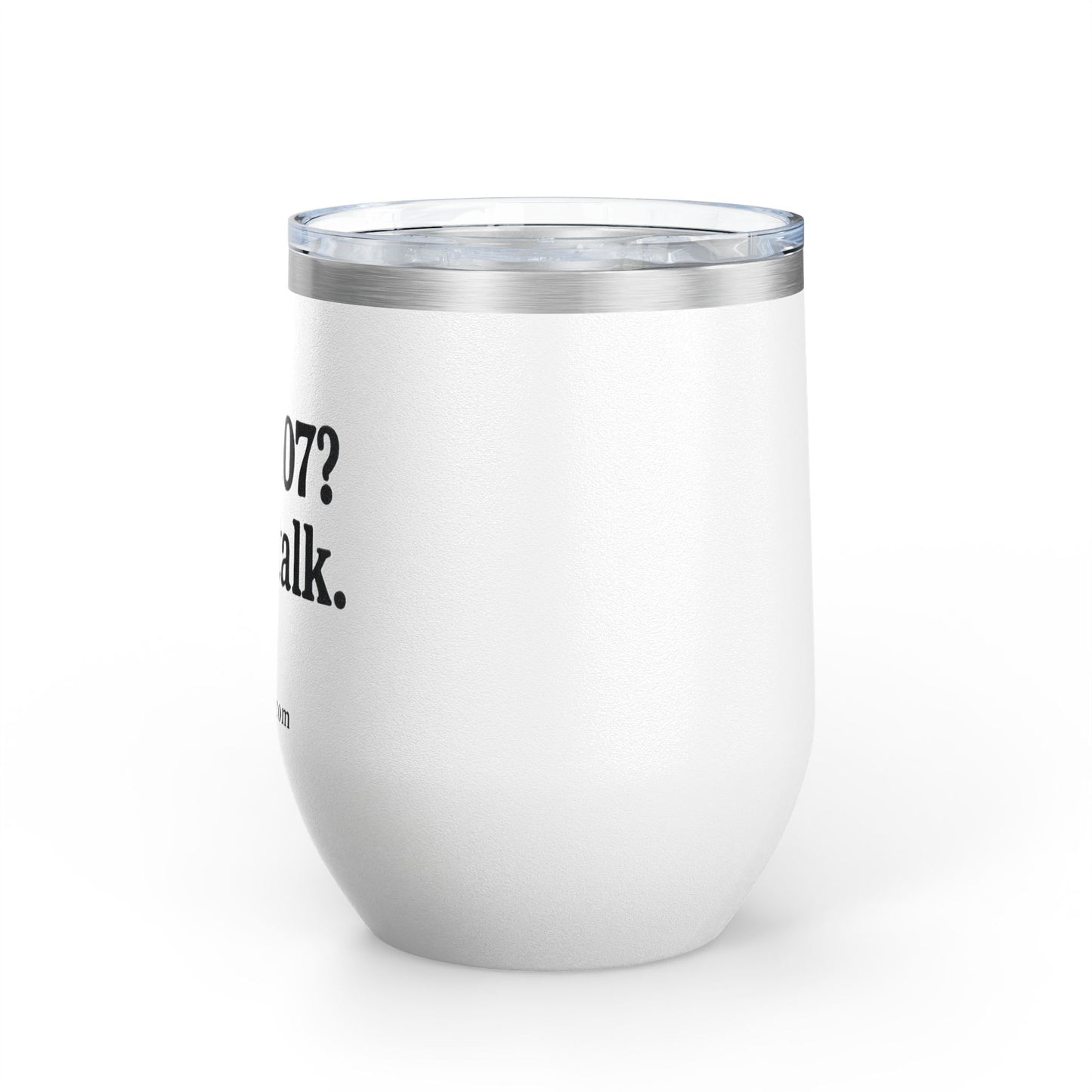 Wine Tumbler with Fun Quote - Perfect for Parties, Gifts, Wine Lovers, Outdoor Events, and Relaxation