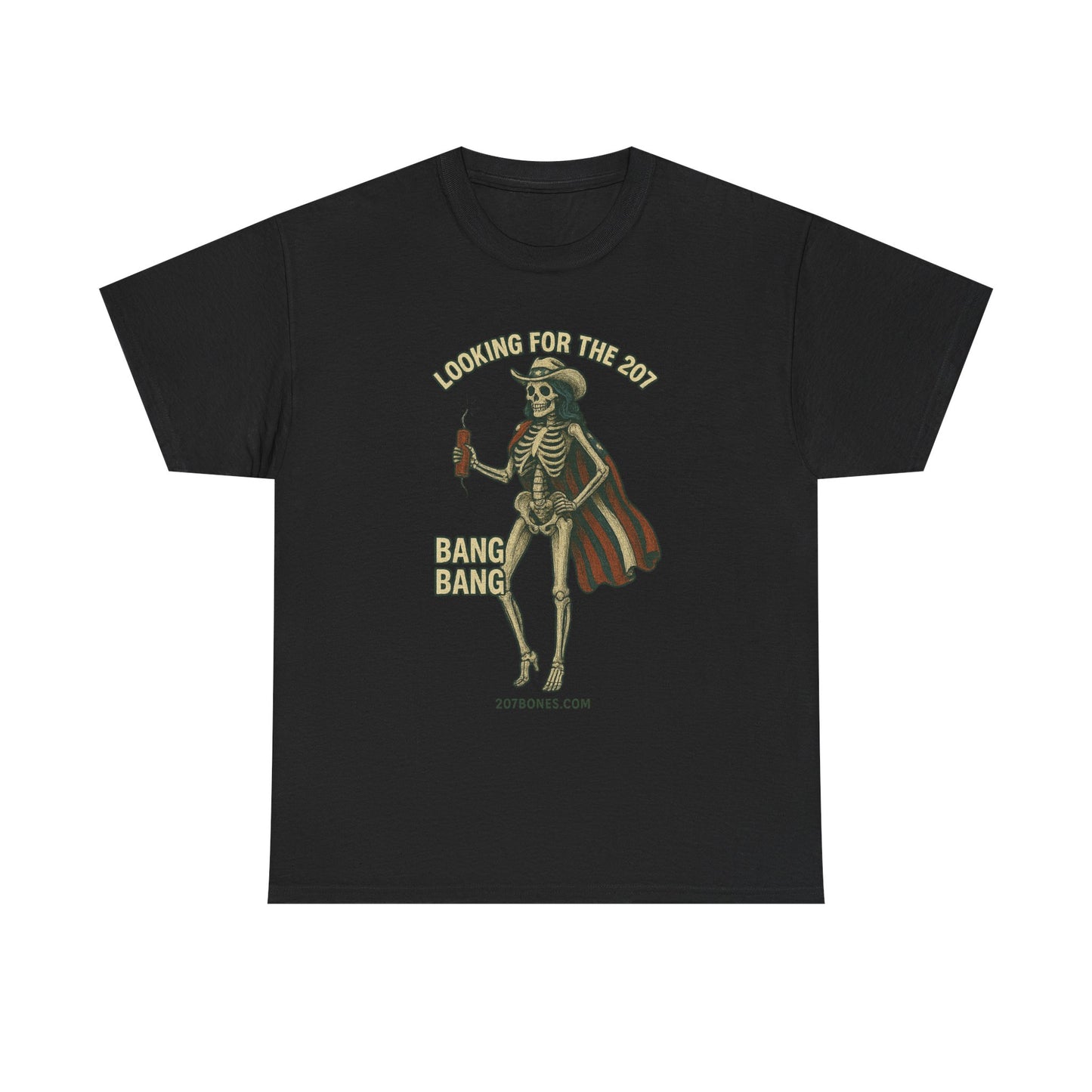 Spooky Skeleton Tee, Halloween Shirt, Unisex Graphic Tee, Casual Wear, Quirky Apparel, Fun Gift for Any Occasion