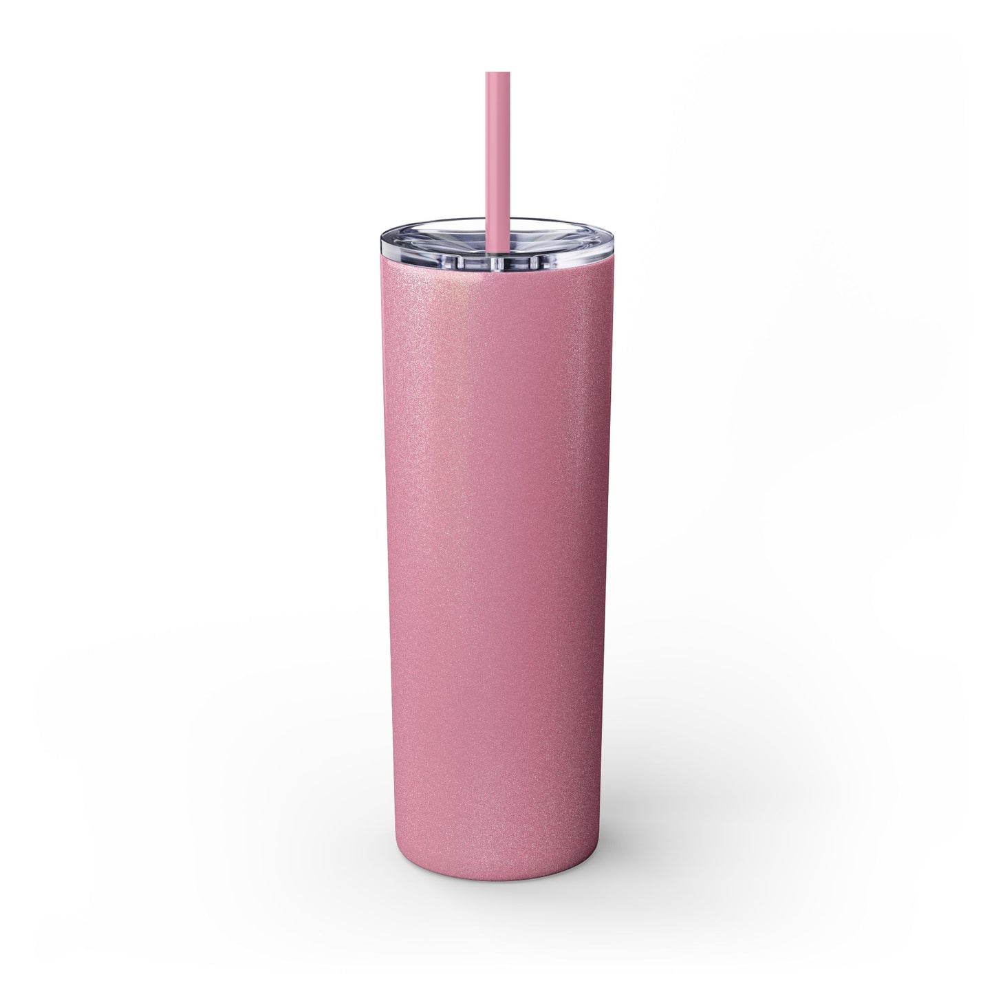 Personalized Skinny Tumbler with Straw, Perfect for Dog Lovers, Enjoy 207, Travel Mug, Gift Idea, Customized Drinkware