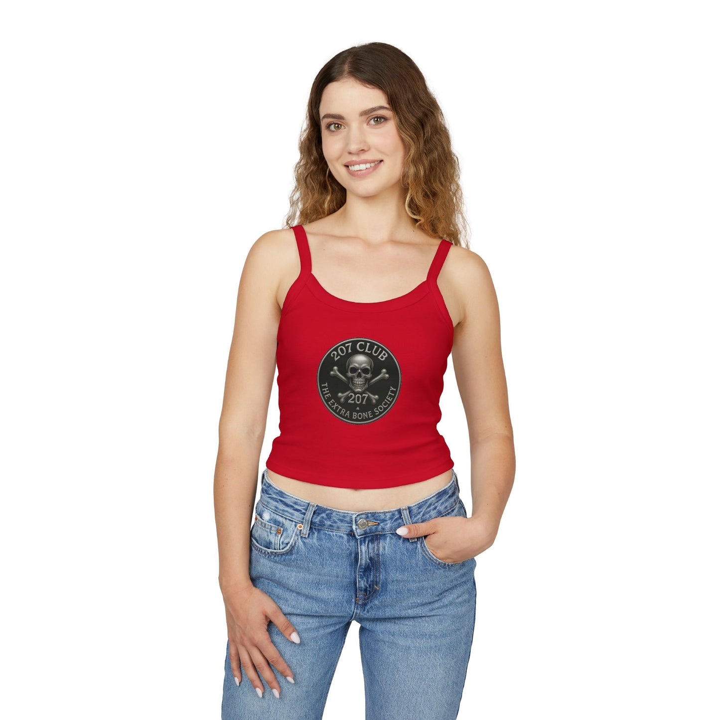 Skull Graphic Tank Top for Women, Casual Summer Wear, Trendy Festival Top, Perfect for Beach Days, Gift for Friends