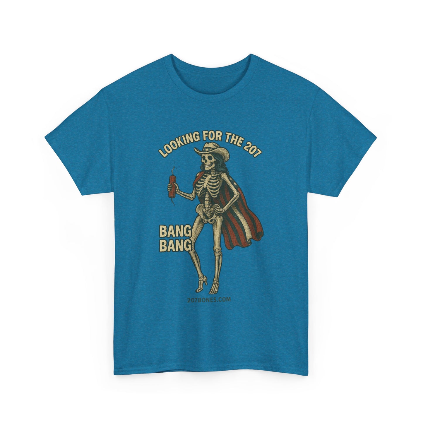 Spooky Skeleton Tee, Halloween Shirt, Unisex Graphic Tee, Casual Wear, Quirky Apparel, Fun Gift for Any Occasion