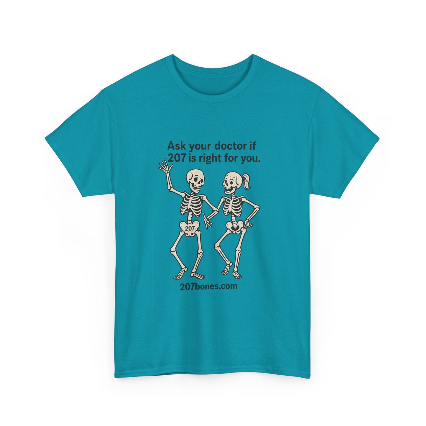 Humorous Skeleton Tee - Perfect for Halloween, Gifts, Parties, Casual Wear, Sarcastic Doctor Joke Shirt