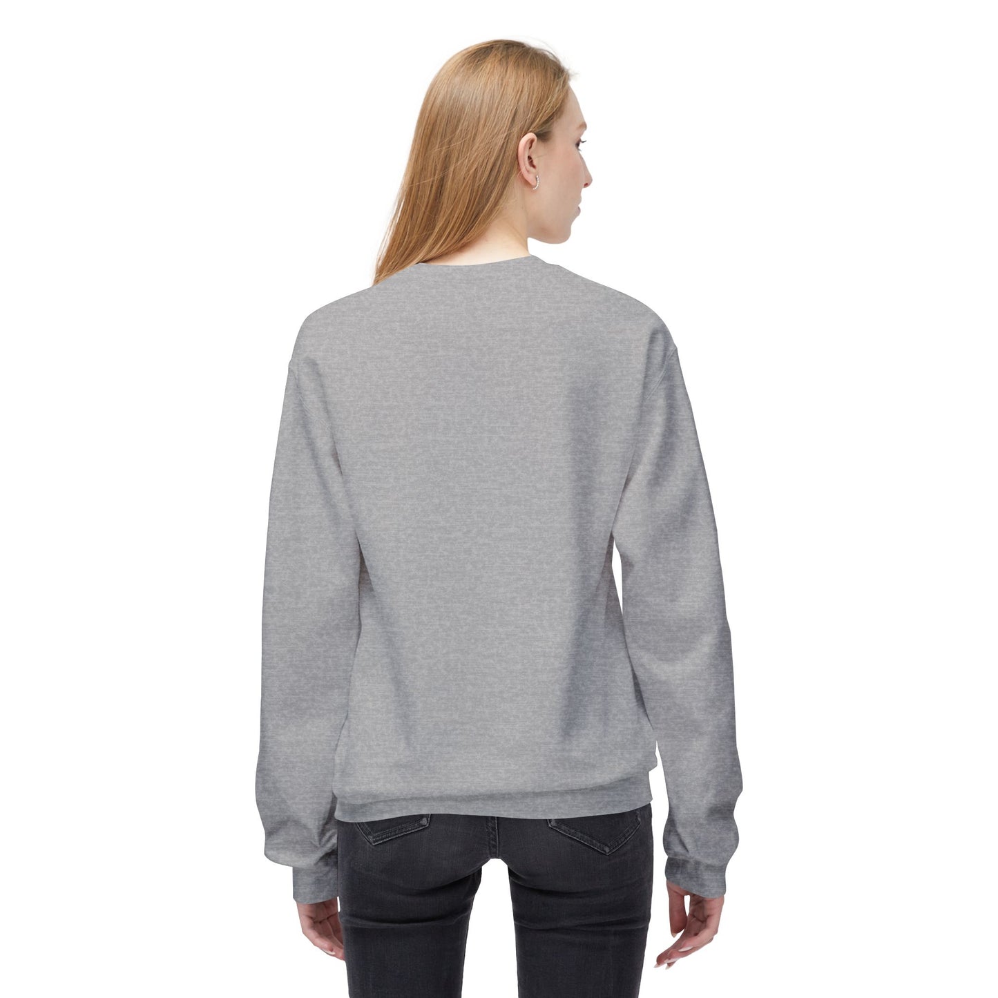 Unisex Get Horny Fleece Crewneck Sweatshirt, Funny Sweatshirt, Gift for Him, Casual Wear, Fall Fashion, Humorous Apparel