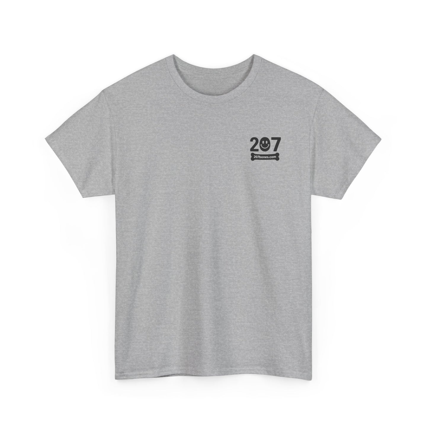 Patriotic Graphic Tee - Born to Bone, Unisex Heavy Cotton T-Shirt, Perfect for BBQs, Independence Day, and Casual Outings