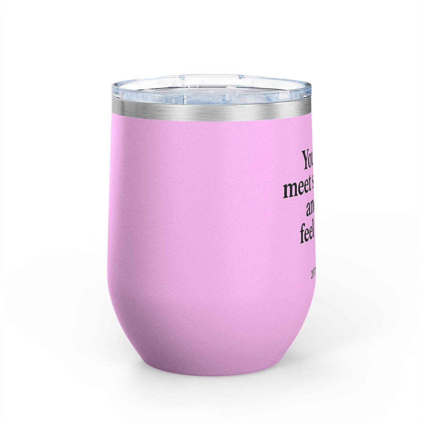 Wine Tumbler with Quote, Perfect for Wine Lovers, Unique Gift for Friends, 12oz Insulated Tumbler for Parties, Outdoor Events, and [...]