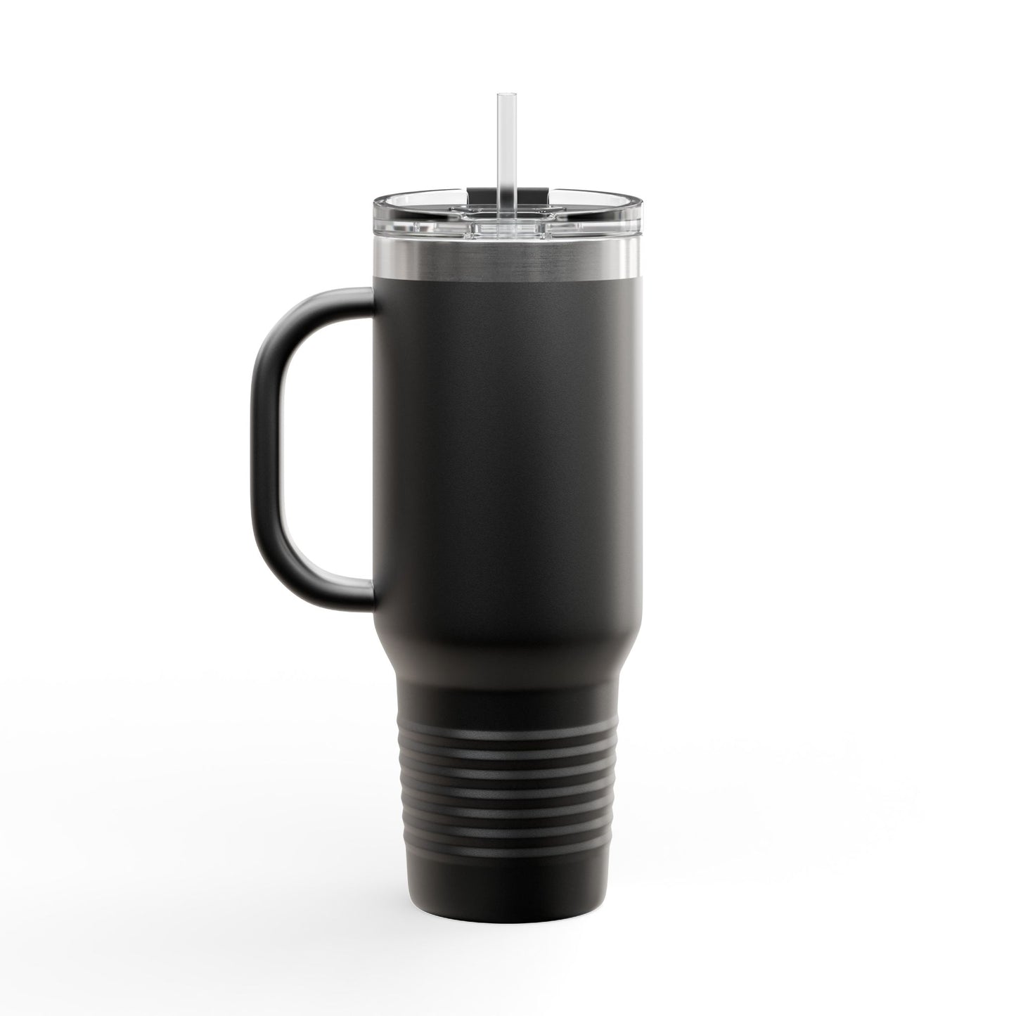 207 Bones Smile - Black Insulated Travel Mug - 40oz, Perfect for Coffee Lovers