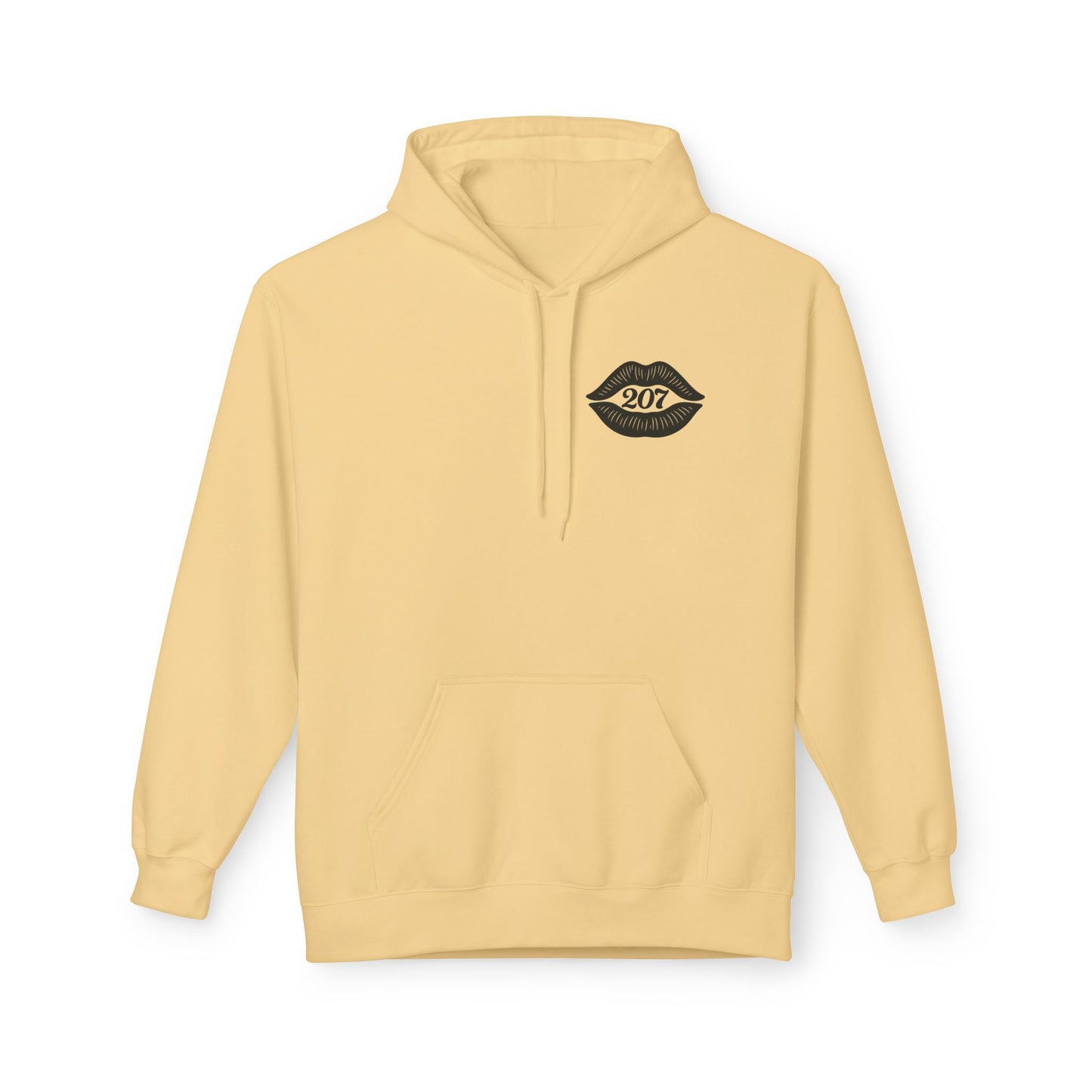 Chic Skull & Lip Print Hoodie, Graphic Sweatshirt for Fashion Lovers, Perfect for Cozy Days, Gifts for Friends, Halloween Outfit