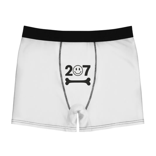 Men's Boxer Briefs with Fun Graphics, Comfortable Underwear for Everyday Wear, Perfect Gift for Him, Men's Loungewear, Playful Boxers