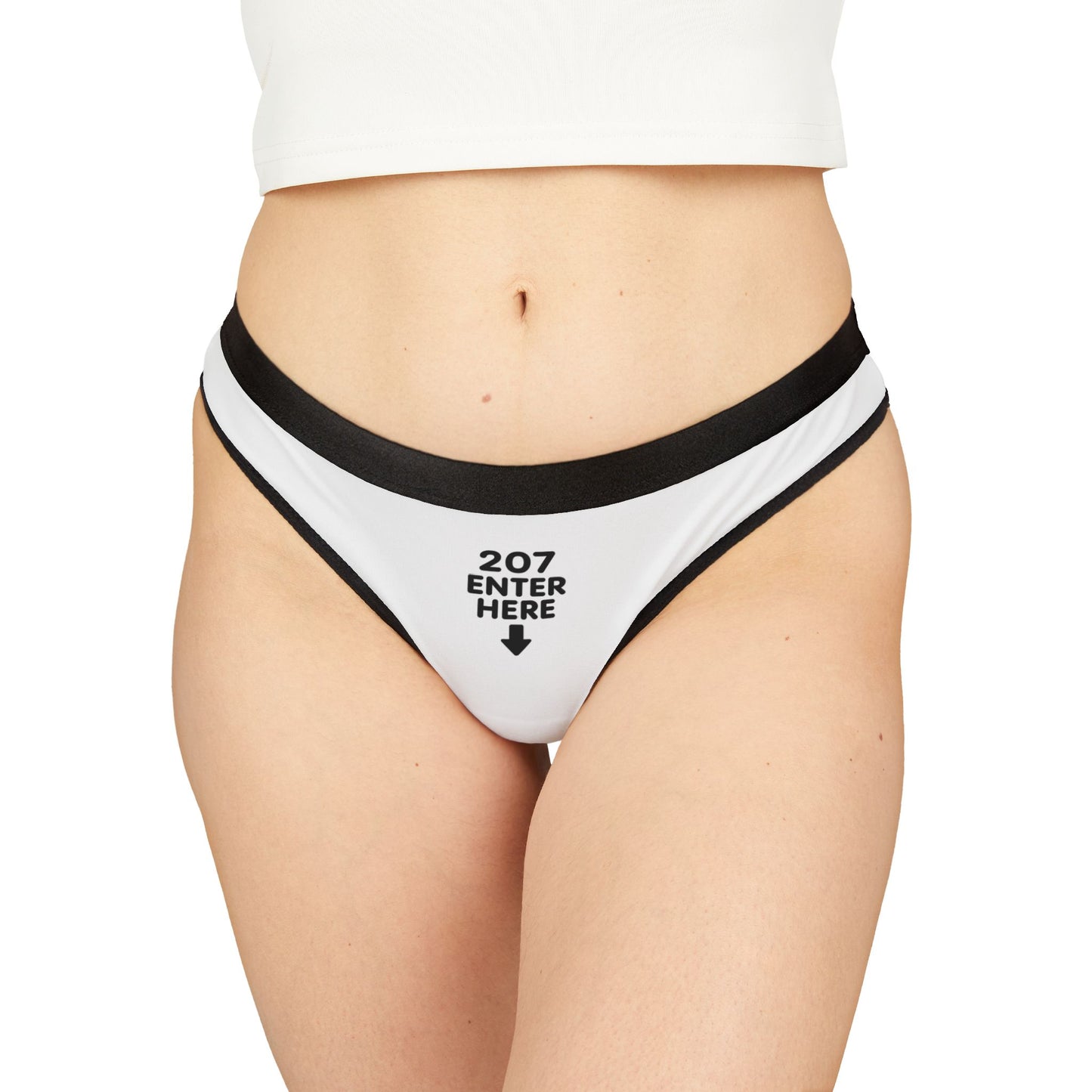 Stylish Women's Thongs, Cheeky Underwear Gift, Playful Lingerie for Date Night, Comfortable Cotton Thongs, Everyday Essentials