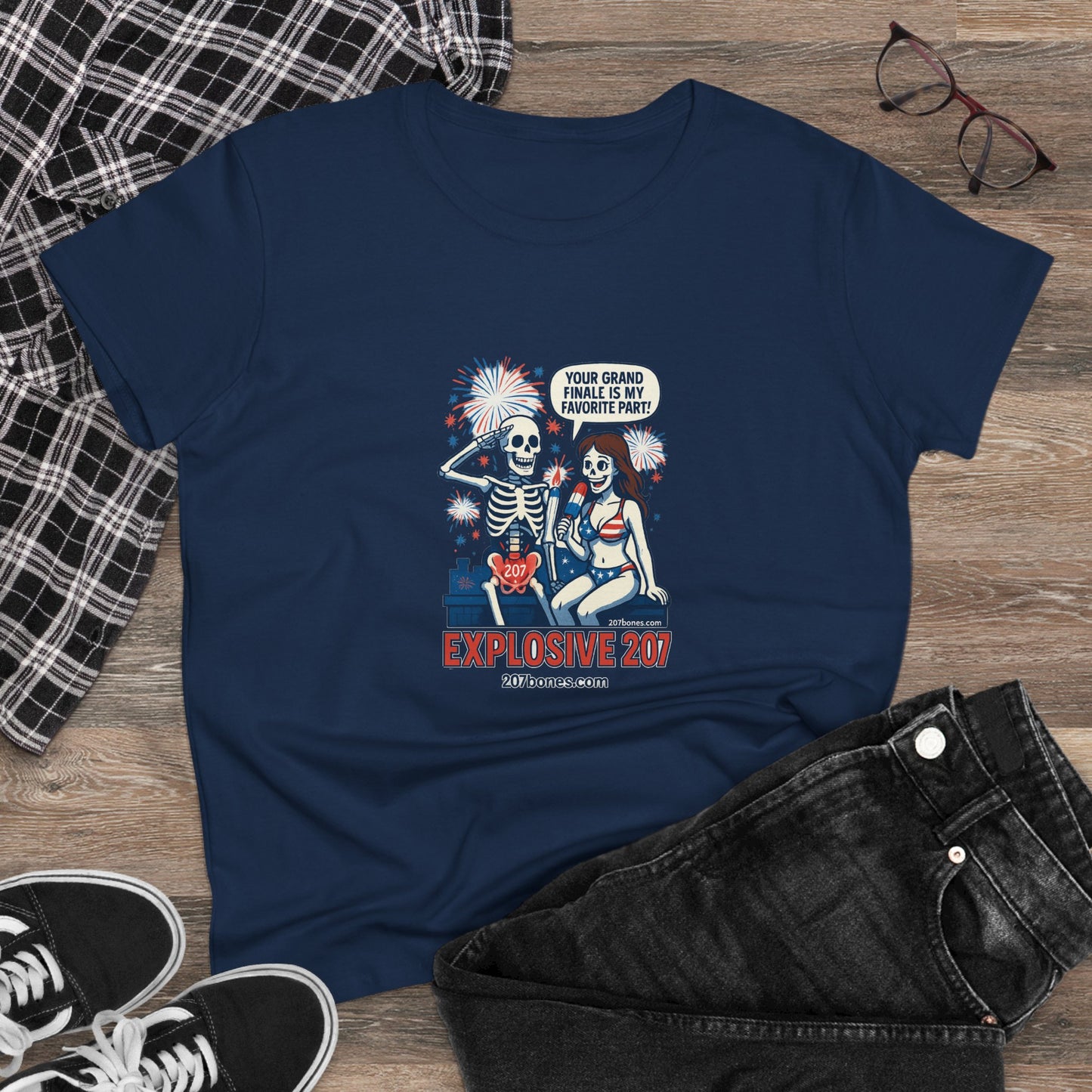 Festive Graphic Tee for Women, Fun Casual Top, Independence Day Shirt, Summer Celebration T-Shirt, Gift for Friends