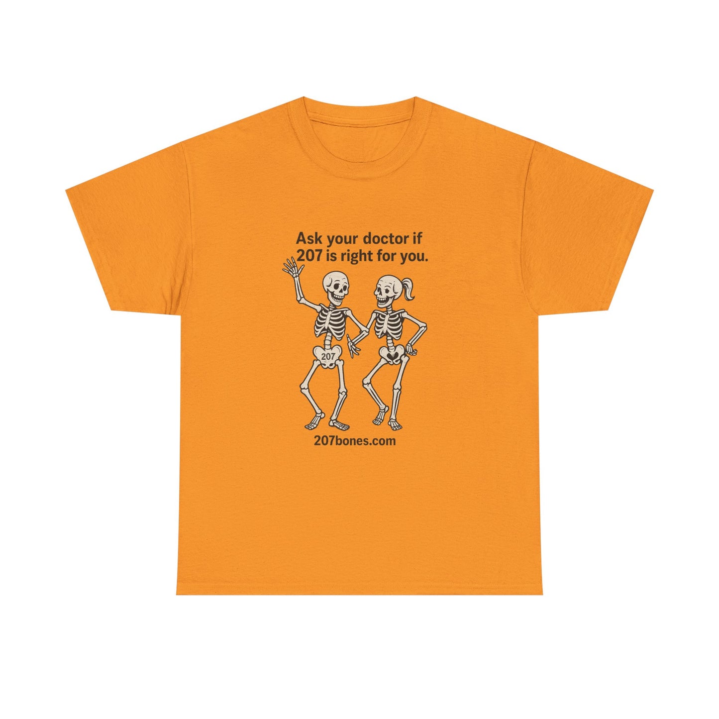 Humorous Skeleton Tee - Perfect for Halloween, Gifts, Parties, Casual Wear, Sarcastic Doctor Joke Shirt