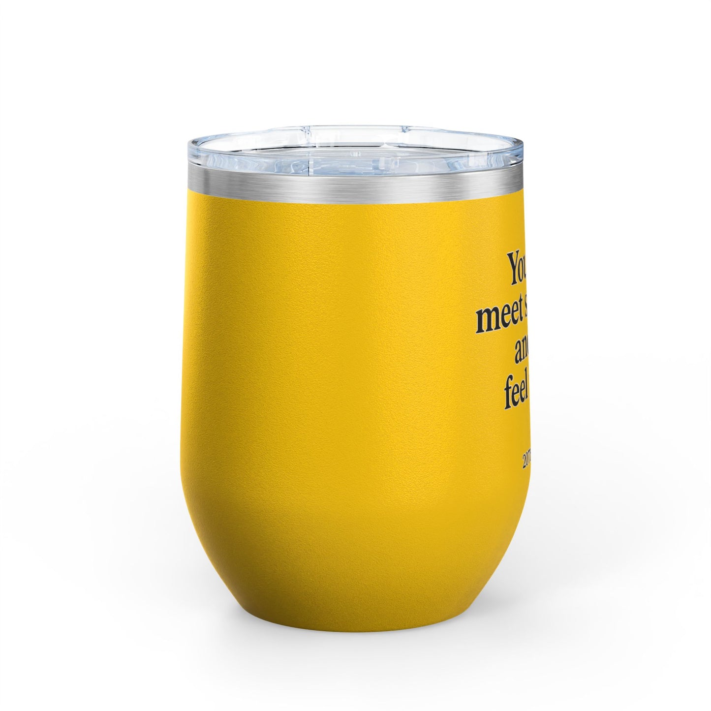 Wine Tumbler with Quote, Perfect for Wine Lovers, Unique Gift for Friends, 12oz Insulated Tumbler for Parties, Outdoor Events, and [...]