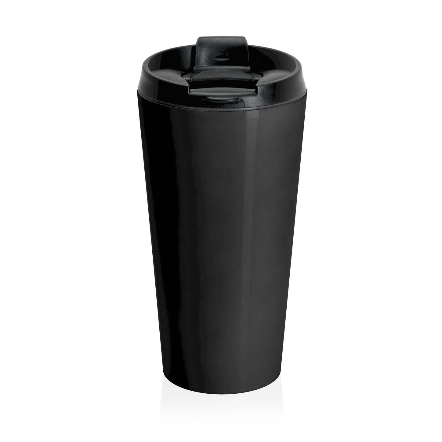 207 Bones Smile Black Stainless Steel Travel Mug