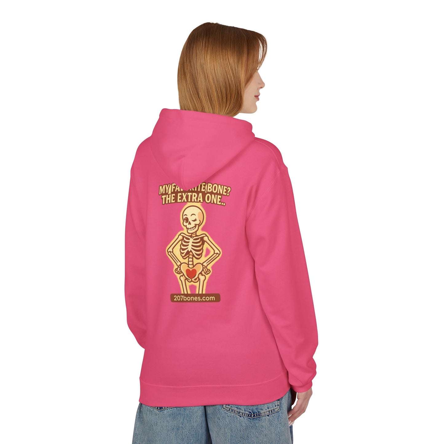 Funny Skeleton Hoodie, Unisex Hoodie, Halloween Apparel, Gift for Bone Lovers, Cute and Comfy Sweatshirt