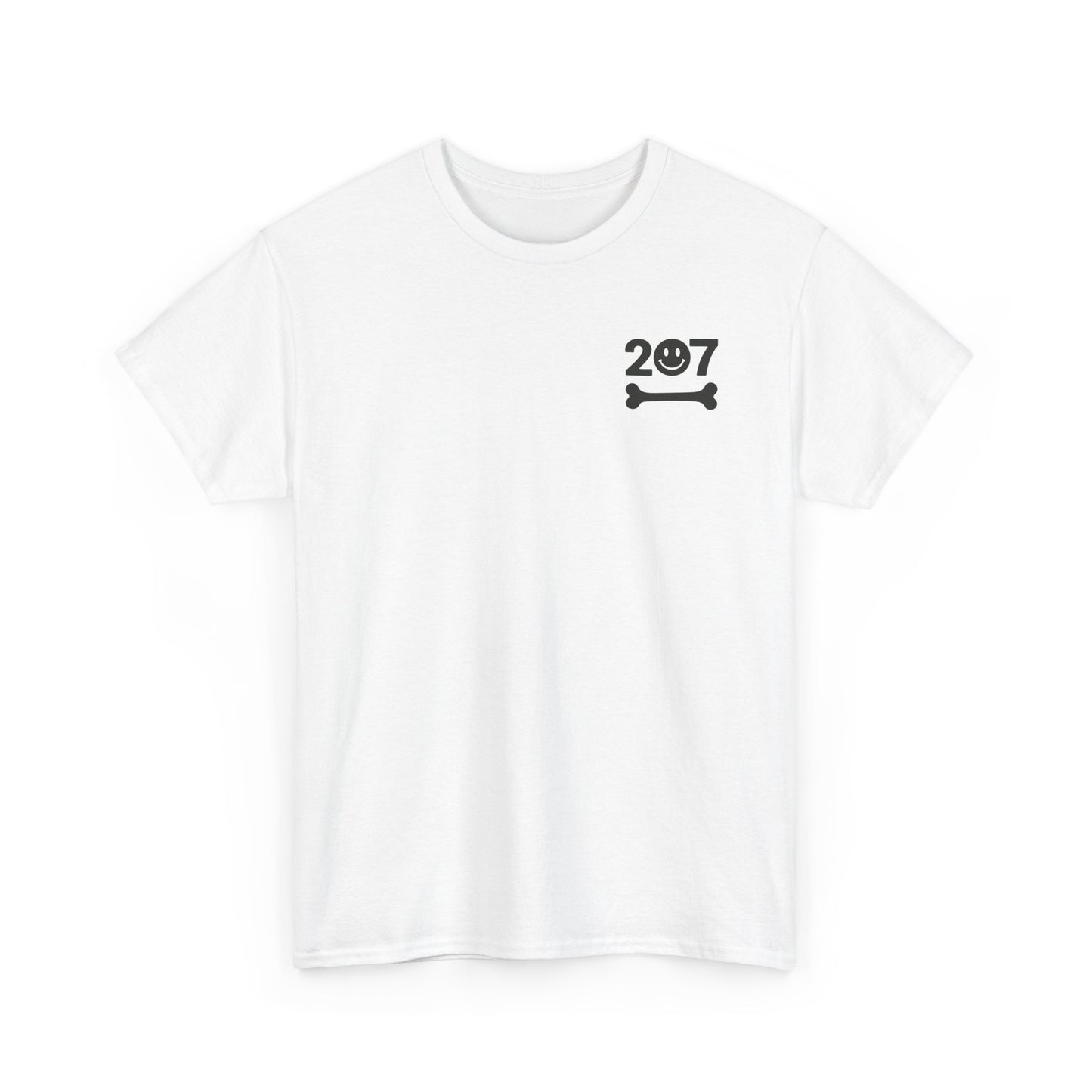 Unisex Heavy Cotton Tee - 'Life is Better with 207 Bones' Dog Lover's Shirt, Pet Owner Gift, Casual Everyday Tee, Animal Lover [...]