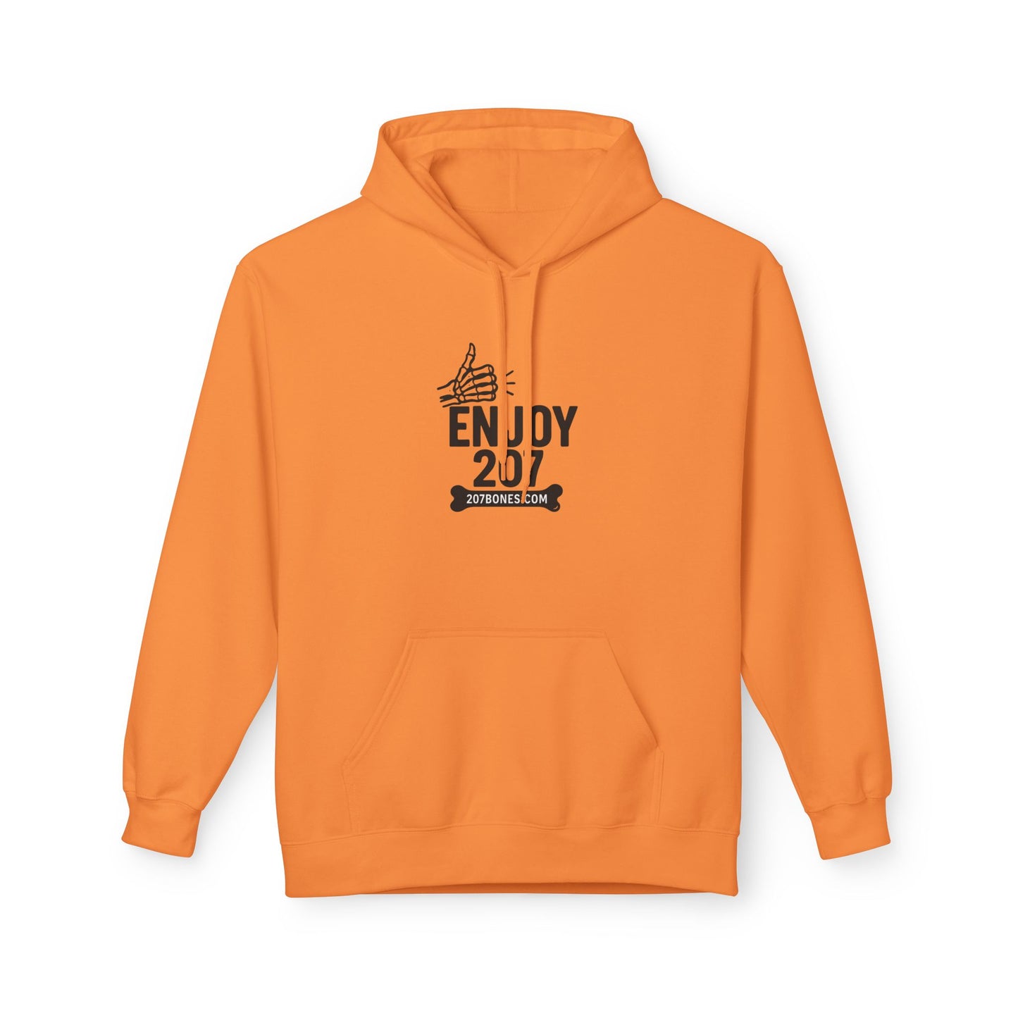 Enjoy 2017 Unisex Fleece Hoodie, Comfortable Gift, Casual Wear, Party Outfit, Cozy Layering Piece, Birthday Gift