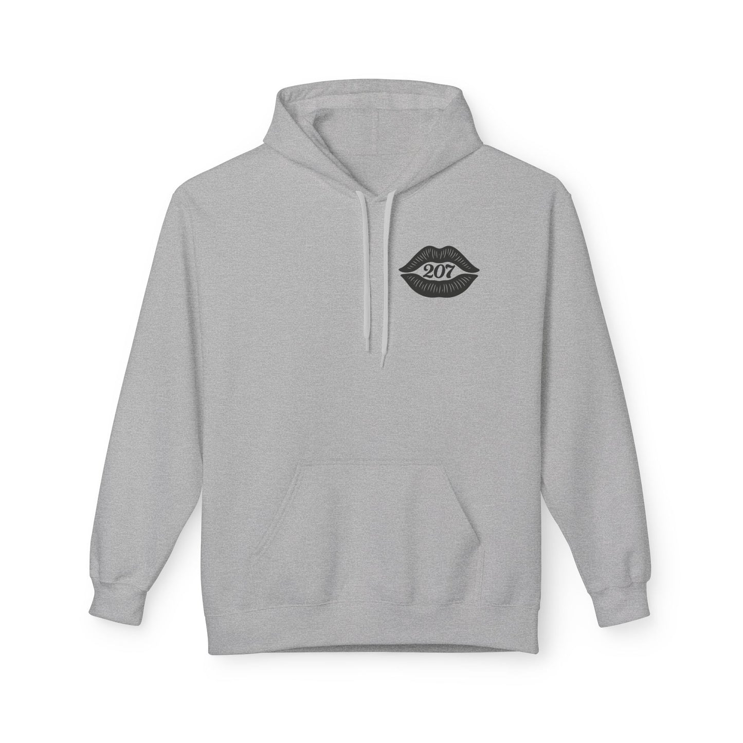 Chic Skull & Lip Print Hoodie, Graphic Sweatshirt for Fashion Lovers, Perfect for Cozy Days, Gifts for Friends, Halloween Outfit