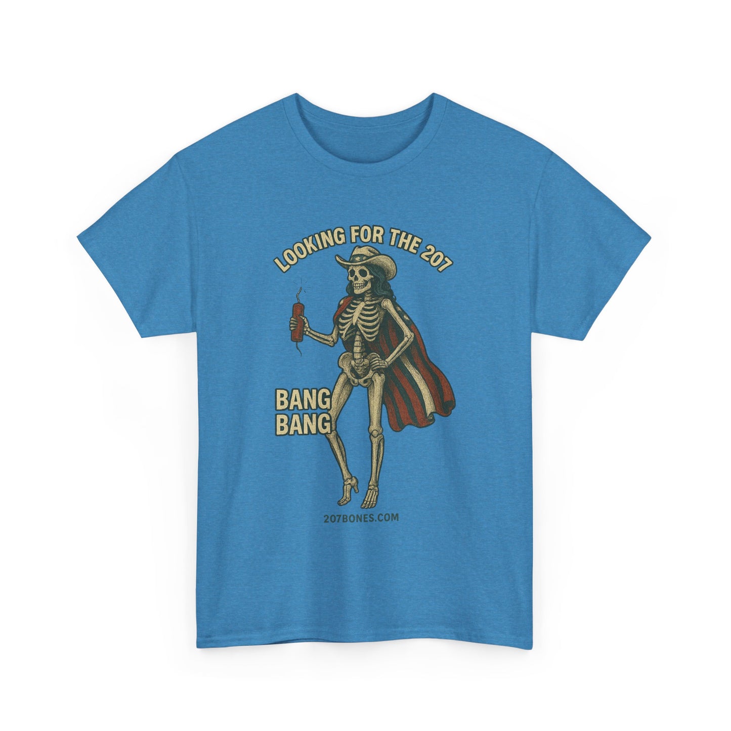 Spooky Skeleton Tee, Halloween Shirt, Unisex Graphic Tee, Casual Wear, Quirky Apparel, Fun Gift for Any Occasion